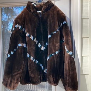 Sheared Beaver (real fur) lined jacket